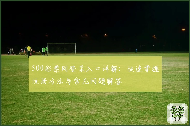 500彩票网登录入口详解：快速掌握注册方法与常见问题解答